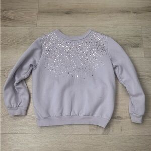 H&M Light Purple Sequin Girl’s Sweatshirt